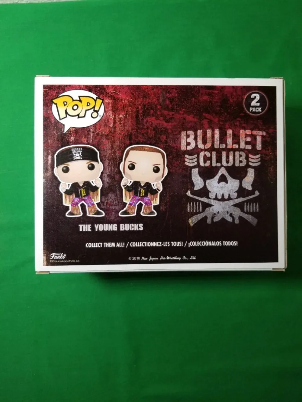 Funko Pop! The Young Bucks Vinyl Figures 2 Pack Hot Topic Exclusive